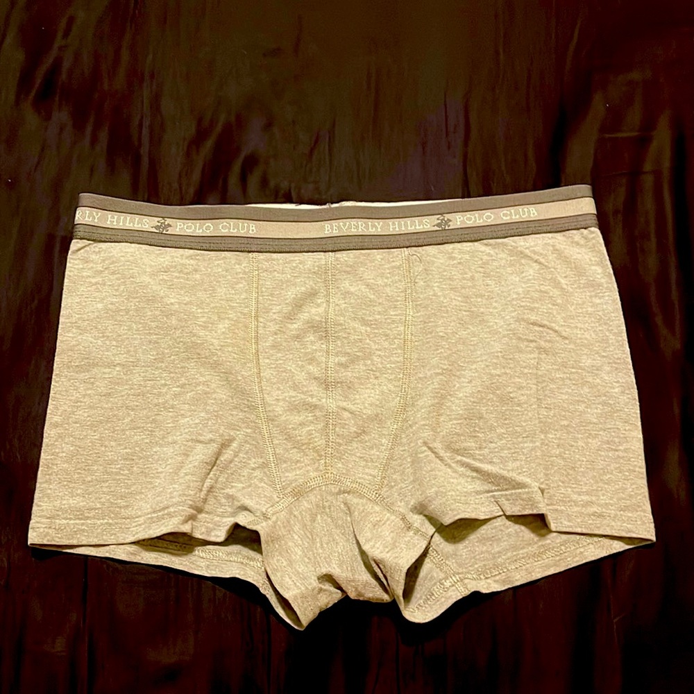 Beverly Hills Polo Club gray trunks size M